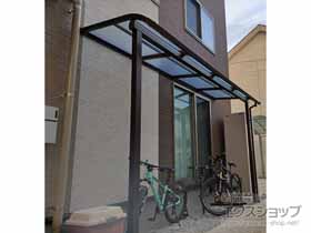 のテラス屋根 ソラリア R型 テラスタイプ 単体 積雪〜20cm対応 施工例