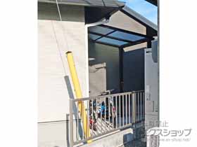 のテラス屋根 ソラリア F型 テラスタイプ 単体 積雪〜20cm対応 施工例