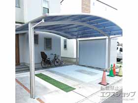のカーポート アリュース ツイン　積雪〜20cm対応 施工例