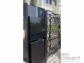 の機能門柱・ポスト ファンクションユニット ウィルモダン+宅配ボックスKL メーカーカタログ組み合わせ例-13 施工例