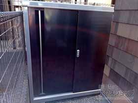 の物置・屋外倉庫 シンプリー 一般型 1320×515×1303 MJX-135C-P-CG 施工例
