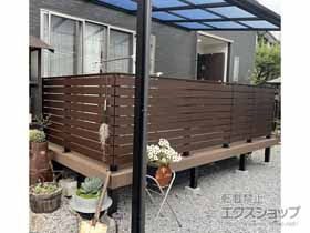 のテラス屋根 ソラリア F型 テラスタイプ 単体 積雪〜20cm対応 施工例