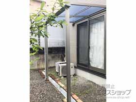 のテラス屋根 ソラリア F型 テラスタイプ 単体 積雪〜20cm対応 施工例