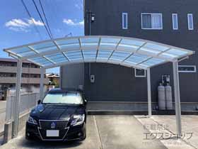 のカーポート アリュース ツイン　積雪〜20cm対応 施工例