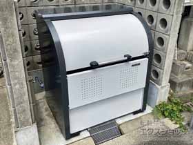 のゴミステーション クリーンストッカー CKR-1007-2型 （容量600L） 施工例