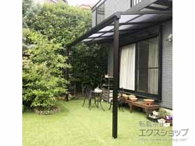 のテラス屋根 ソラリア F型 テラスタイプ 単体 積雪〜20cm対応 施工例