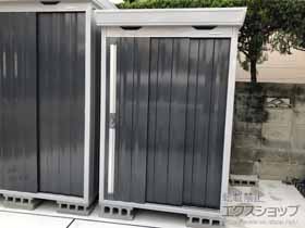 の物置・屋外倉庫 FORTA 一般型 1370×1370×2085 FS-1414S-CG 施工例