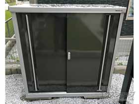 の物置・屋外倉庫 シンプリー 一般型 1320×755×1303 MJX-137C-P-EB 施工例