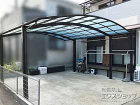 のカーポート アリュース ツイン　積雪〜20cm対応 施工例