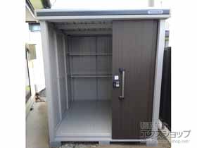 の物置・屋外倉庫 エルモ 一般型 1870×2220×2118 LMD-1822-DW 施工例