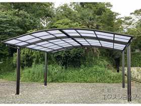 のカーポート プレシオスポート ワイド 積雪〜20cm対応 施工例