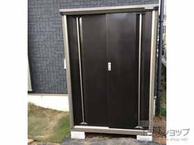 の物置・屋外倉庫 ナイソーシスター　1100×720×1603（KMW-117D） KMW-117D-CB 施工例