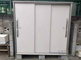 の物置・屋外倉庫 エスモ 一般型 1650×537×1614（ESF-1605D） ESF-1605D-TW 施工例