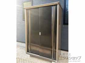 の物置・屋外倉庫 ナイソーシスター　1320×580×1903 KMW-136E-CB 施工例