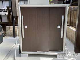 の物置・屋外倉庫 エスモ 一般型 1215×537×1314 ESF-1205G-WC 施工例