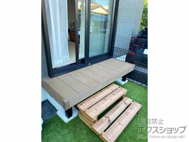 Value Selectのウッドデッキ マージウッドデッキ 施工例