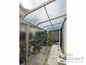 のテラス屋根 ソラリア R型 テラスタイプ 単体 積雪〜20cm対応 施工例