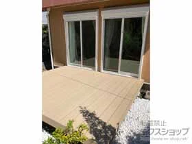 LIXIL リクシル(TOEX)のウッドデッキ 樹ら楽ステージ 施工例