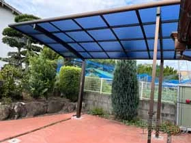 Value Selectのカーポート プレシオスポート 積雪〜20cm対応+着脱式サポート 施工例