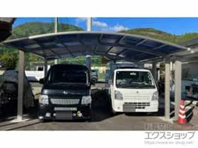 YKKAPのカーポート アリュース ツイン　積雪～20cm対応 施工例