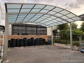 YKKAPのカーポート アリュース ツイン　積雪～20cm対応 施工例