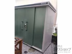 ヨドコウの物置・収納・屋外倉庫 エルモ 一般型 2570×1170×2121 LMD-2511-EG 施工例