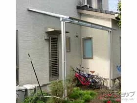 YKKAPのテラス屋根 ソラリア F型 テラスタイプ 単体 積雪～20cm対応+自在垂木掛け 施工例