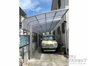 Value Selectのカーポート プレシオスポート アルファ 縦連棟 積雪～20cm対応 施工例