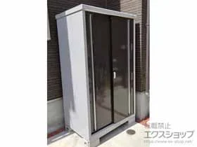 イナバの物置・収納・屋外倉庫 シンプリー 一般型 MJX-117EP MJX-117E-P-EB 施工例