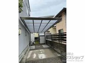 四国化成のカーポート マイポートNext 積雪～20cm対応 施工例