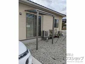 YKKAPのテラス屋根 ソラリア F型 3000 テラスタイプ 単体　積雪～100cm対応 施工例