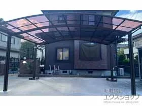 YKKAPのカーポート アリュース ツイン　積雪～20cm対応 施工例