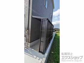 島根県松江市のYKKAPのストックヤード ストックヤードII 両袖タイプ 積雪～20cm対応 施工例