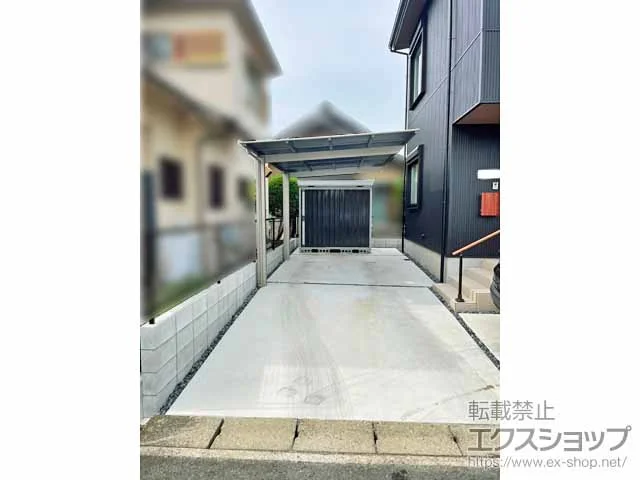 Value Selectのカーポート ソリッドポート 積雪~20cm対応 施工例