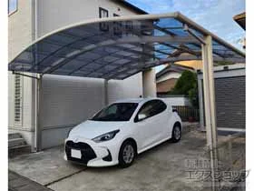 YKKAPのカーポート アリュース ツイン　積雪～20cm対応 施工例