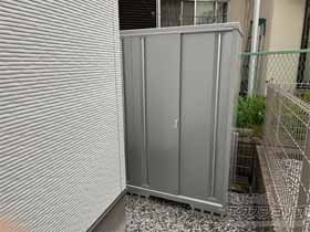 の物置・屋外倉庫 シンプリー 一般型 2160×615×1903（MJX-216E-P） MJX-216E-P-PS 施工例