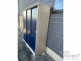 ヨドコウの物置・収納・屋外倉庫 エスモ 一般型 1800×537×1914 ESF-1805A-DO 施工例