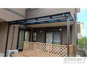 YKKAPのテラス屋根 ソラリア F型 テラスタイプ 単体 積雪～20cm対応 施工例