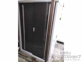 イナバの物置・収納・屋外倉庫 シンプリー 一般型 1100×515×1603 MJX-115D-EB 施工例