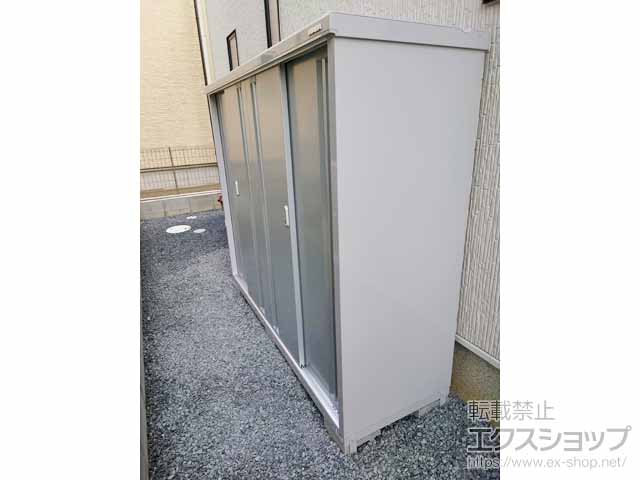 千葉県鎌ケ谷市のイナバの物置・収納・屋外倉庫 シンプリー 一般型 1940×615×1603（MJX-196D） MJX-196D-PS 施工例