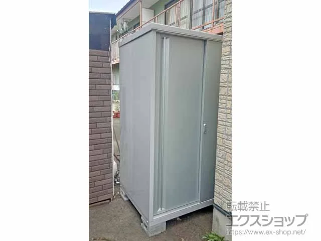 イナバの物置・収納・屋外倉庫 シンプリー 一般型 1320×905×1903 MJX-139E-P-PS 施工例