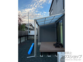 のテラス屋根 ソラリア F型 テラスタイプ 単体 積雪〜20cm対応 施工例