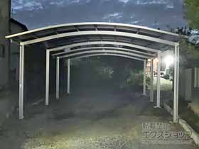 のカーポート アリュース ツイン　積雪〜20cm対応 施工例