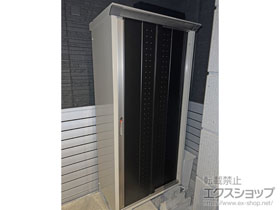 の物置・屋外倉庫 グランプレステージジャンプ 920×530×1900 GP-95A-F-NB 施工例
