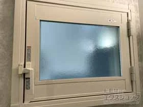 LIXIL リクシル(トステム)の内窓（二重窓・二重サッシ） インプラス 開き窓 外観左吊元 施工例