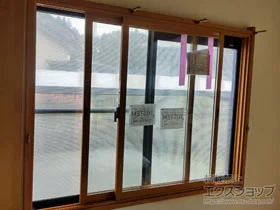 LIXIL リクシル(トステム)の内窓（二重窓・二重サッシ） インプラス 引違い窓 2枚建 施工例