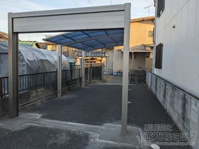 ガレージシャッター シングルシャッターS型 Fタイプ 電動式 施工例