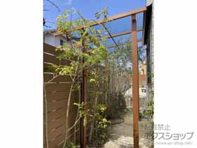 のテラス屋根 サザンテラス (パーゴラ仕様) 独立タイプ 単体 積雪〜20cm対応 施工例