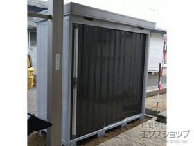 の物置・屋外倉庫 FORTA 豪雪型 2210×950×2085　FS-2209S FS-2209S-EB 施工例