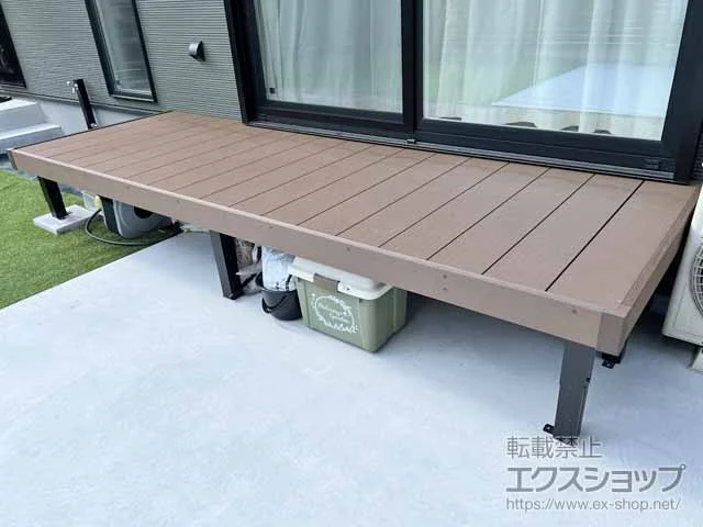 Value Selectのウッドデッキ マージウッドデッキ 施工例